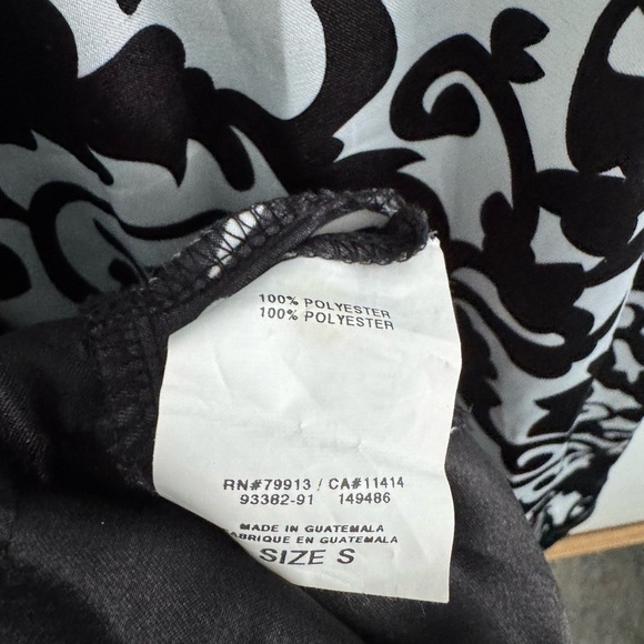 Motherhood Maternity Black and White Patterned Dress - Picture 6 of 6